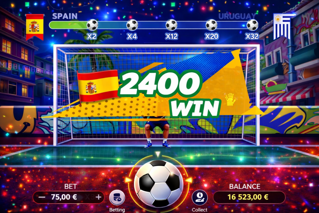 Penalty Shoot Out Street Slot